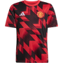 Camiseta adidas prepartido juvenil del Manchester United 2025-26