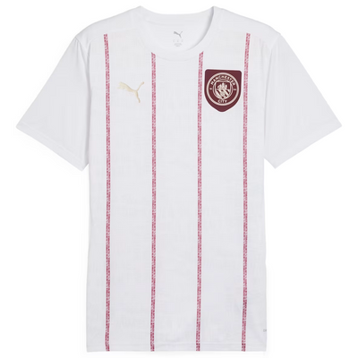 Camiseta de manga corta Puma del Manchester City para hombre antes del partido