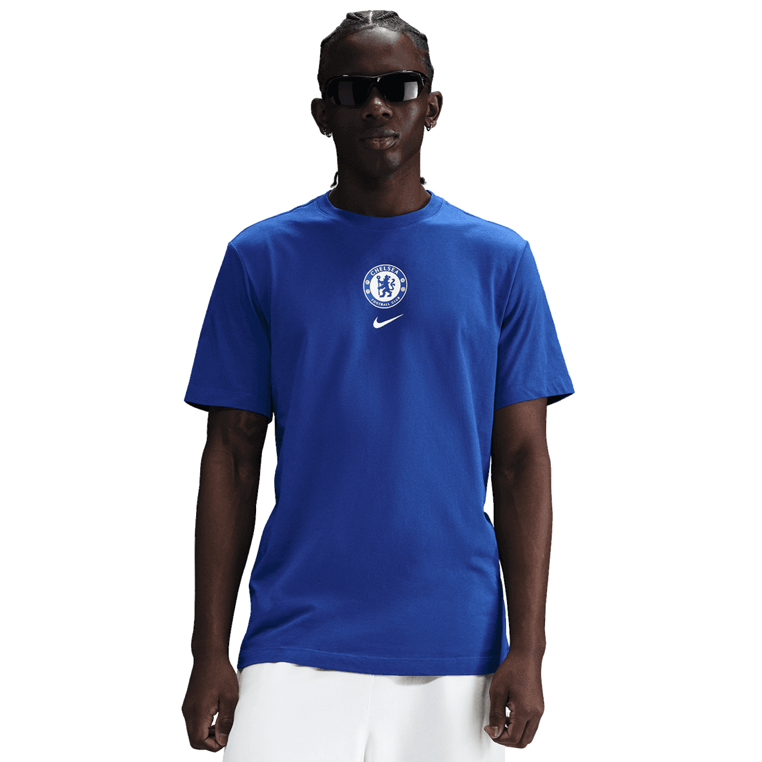 Camiseta de manga corta Nike Chelsea FC con el escudo para hombre