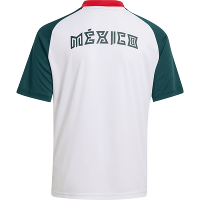 Camiseta adidas México para jóvenes de precalentamiento (visitante)