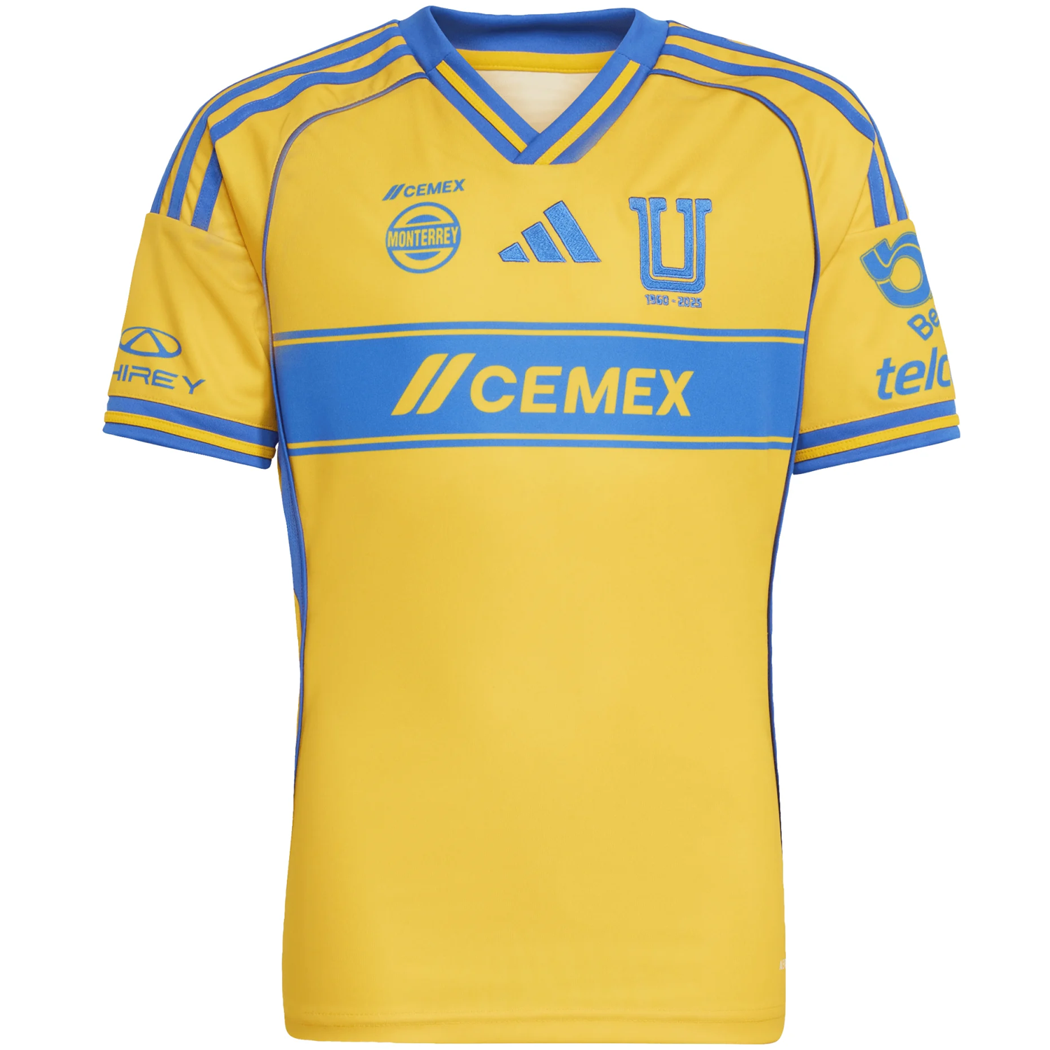 adidas Tigres 2025 26 Youth Home Stadium Jersey