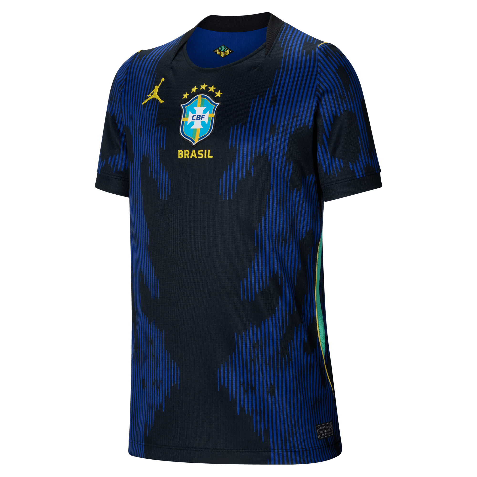 Nike Brasil Futebol x Jordan 2026 Youth Stadium Away Jersey