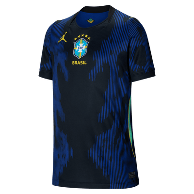 Nike Brasil Futebol x Jordan 2026 Youth Stadium Away Jersey