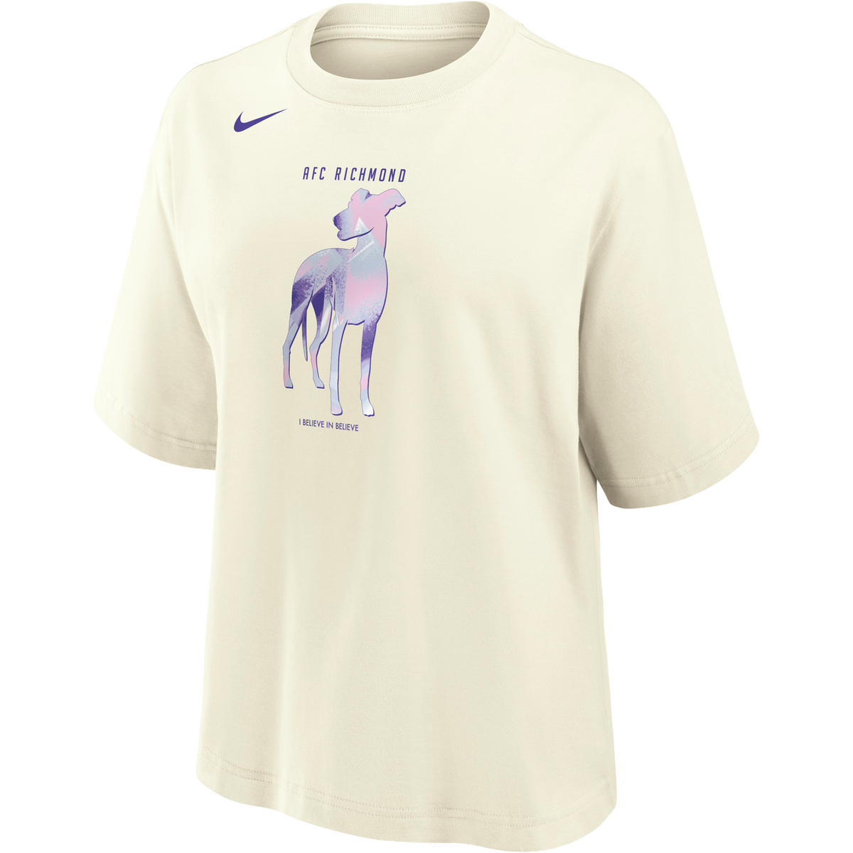 Nike Ted Lasso AFC Richmond Women’s Boxy Short-Sleeve T-Shirt