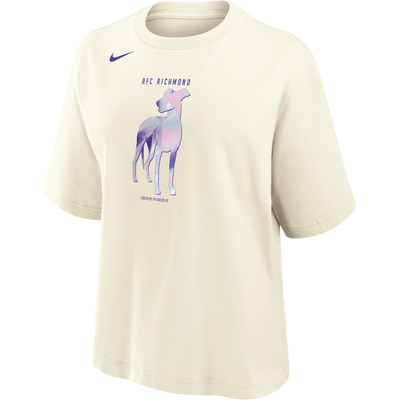 Nike Ted Lasso AFC Richmond Women’s Boxy Short-Sleeve T-Shirt