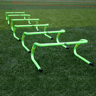wgs Dual Height Agility Hurdles 6 Pc Set