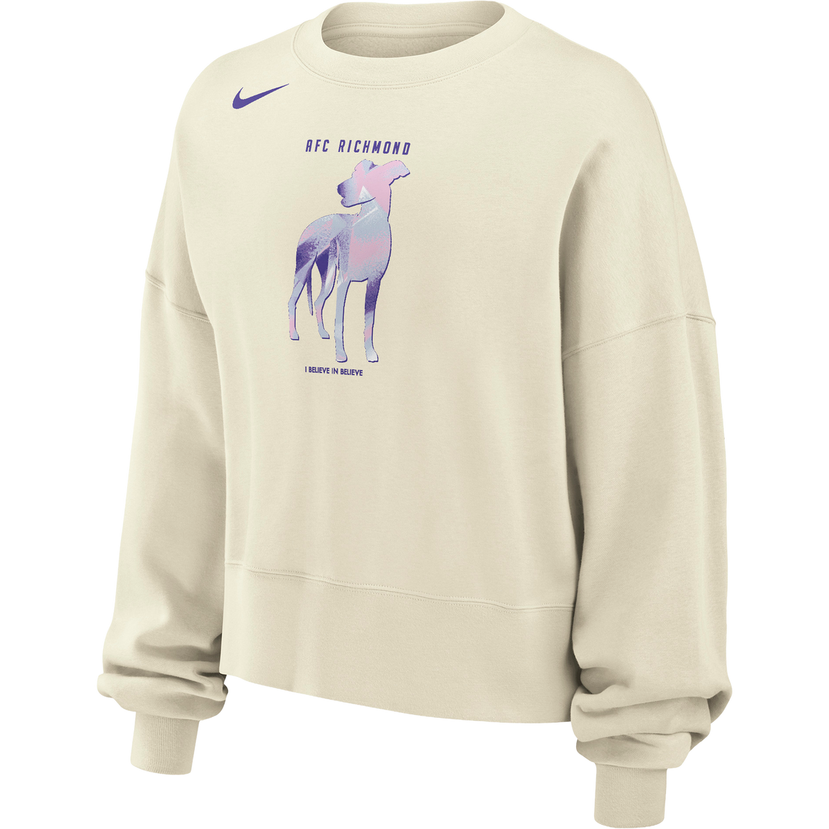 Nike Ted Lasso AFC Richmond Women’s Fleece Crewneck Sweatshirt