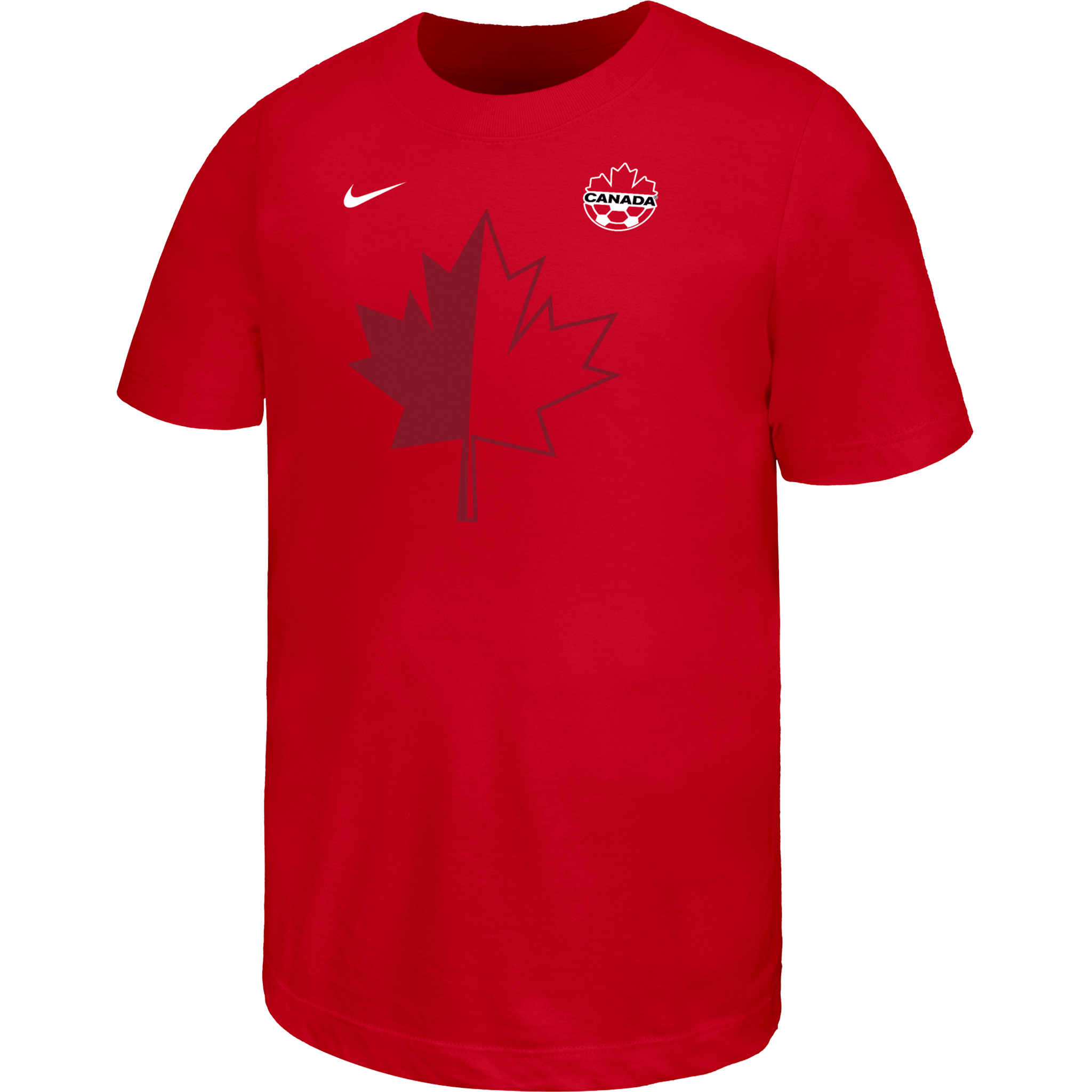 Nike Men's Canada Red Core Cotton Tee