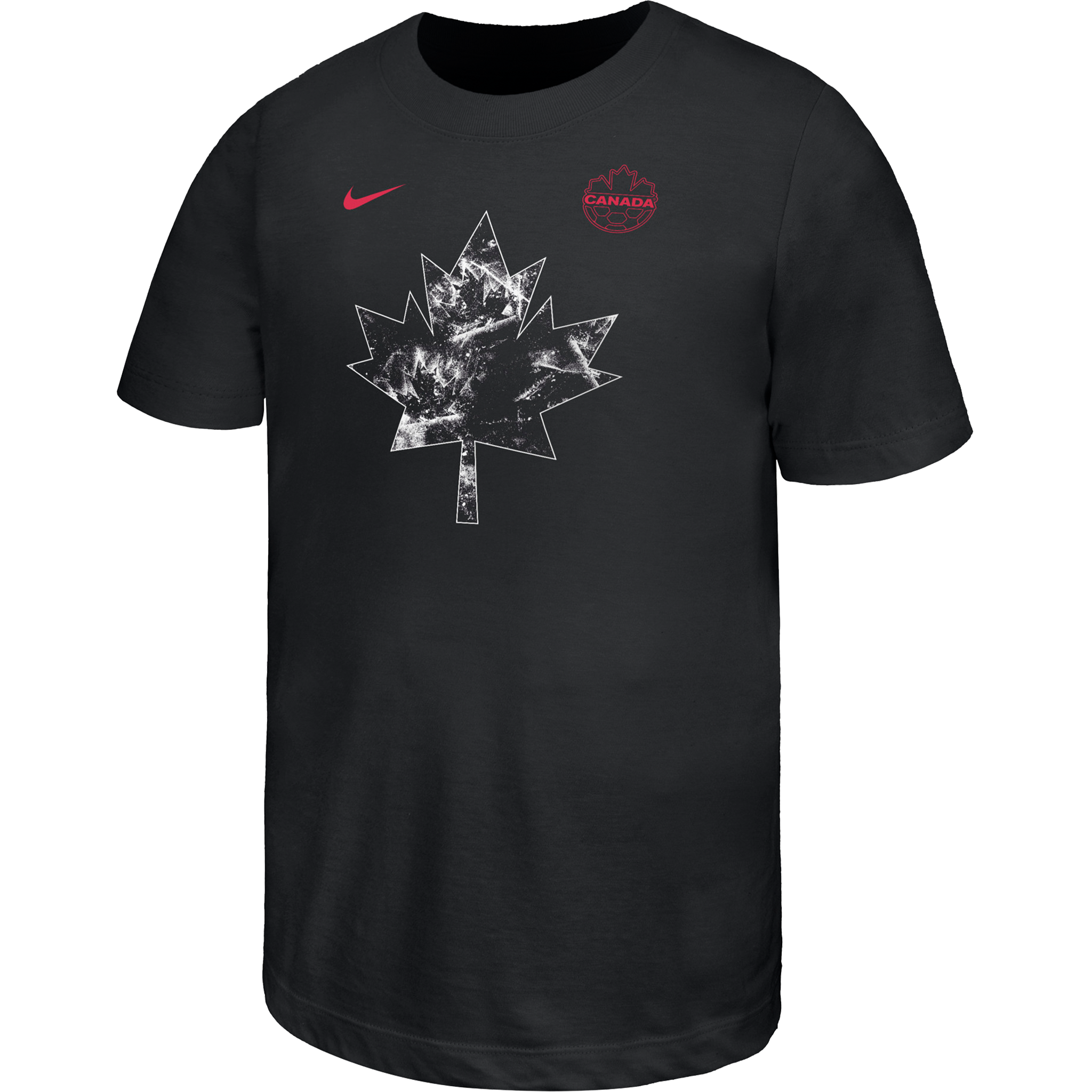 Nike Men's Canada Black Core Cotton Tee