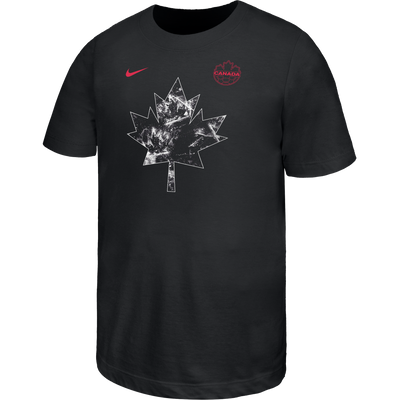 Nike Men's Canada Black Core Cotton Tee