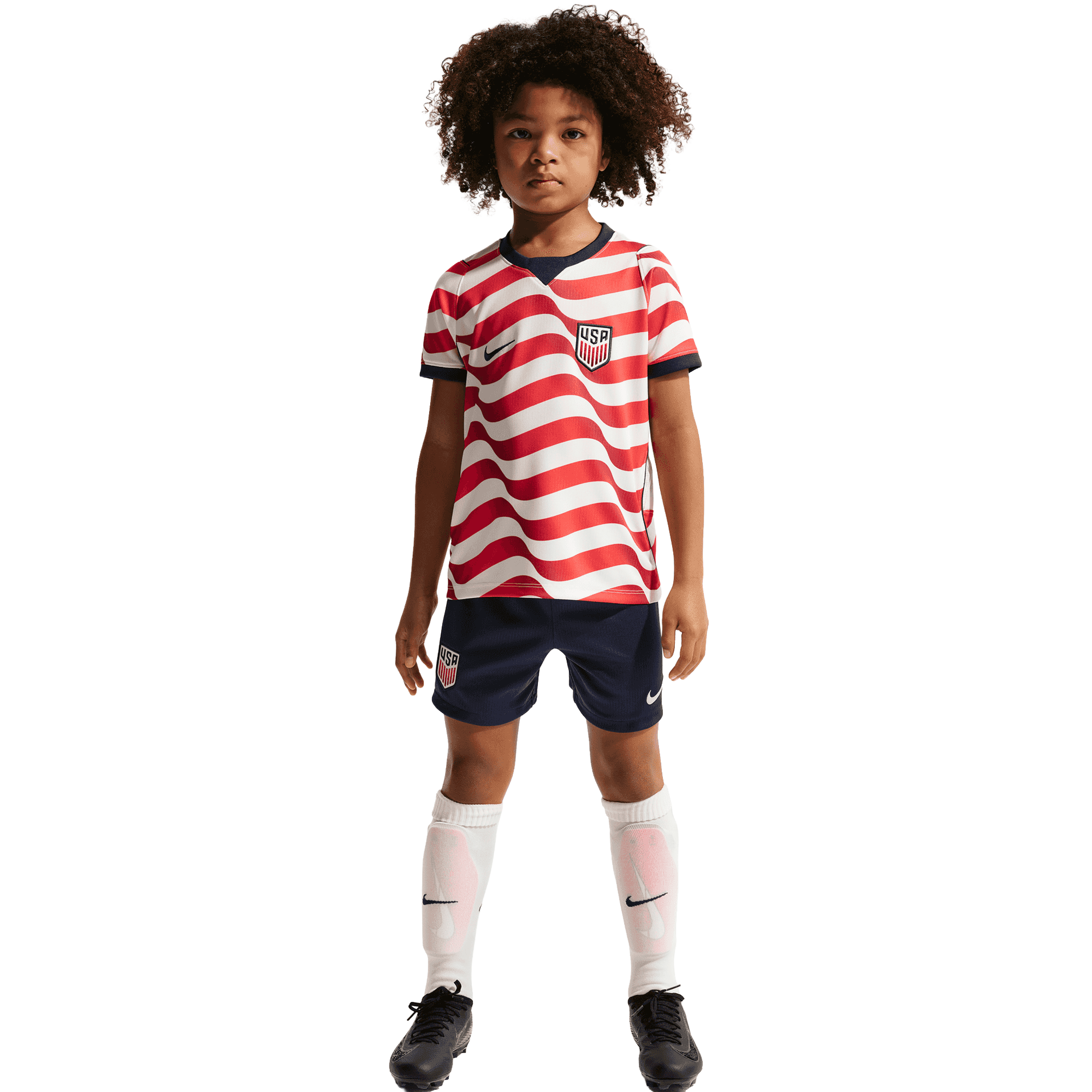 Nike Toddler USA Home 2026 3-Piece Stadium Kit