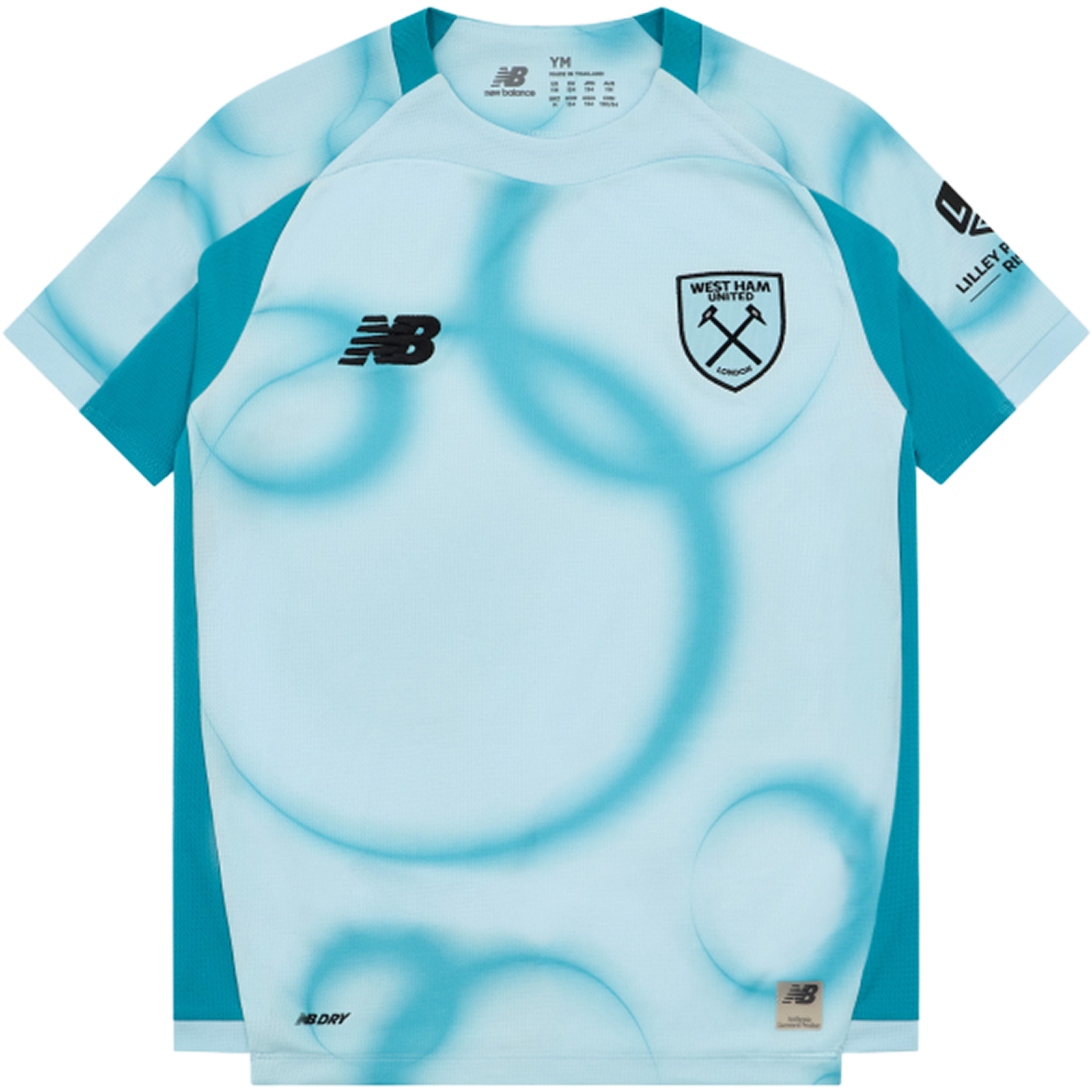 New Balance West Ham United Youth 3rd 2026-27 Stadium Jersey