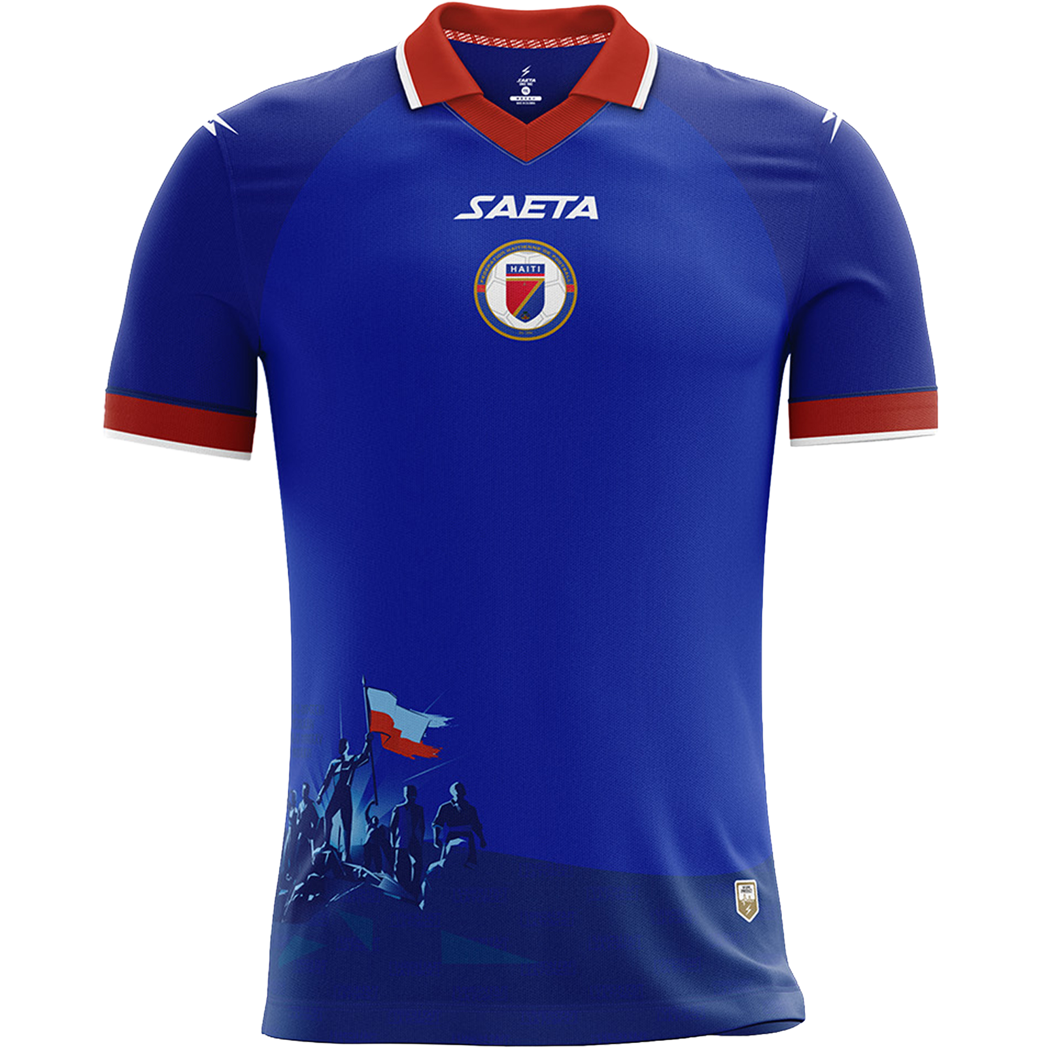 Saeta Men's Haiti 2026 Home Replica Jersey