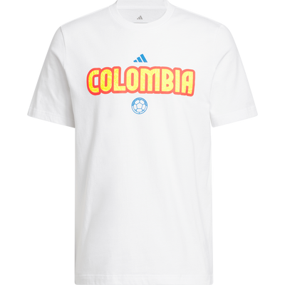 Camiseta con gráfico de gancho de la Copa Mundial de adidas Colombia para hombre