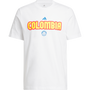 Camiseta con gráfico de gancho de la Copa Mundial de adidas Colombia para hombre