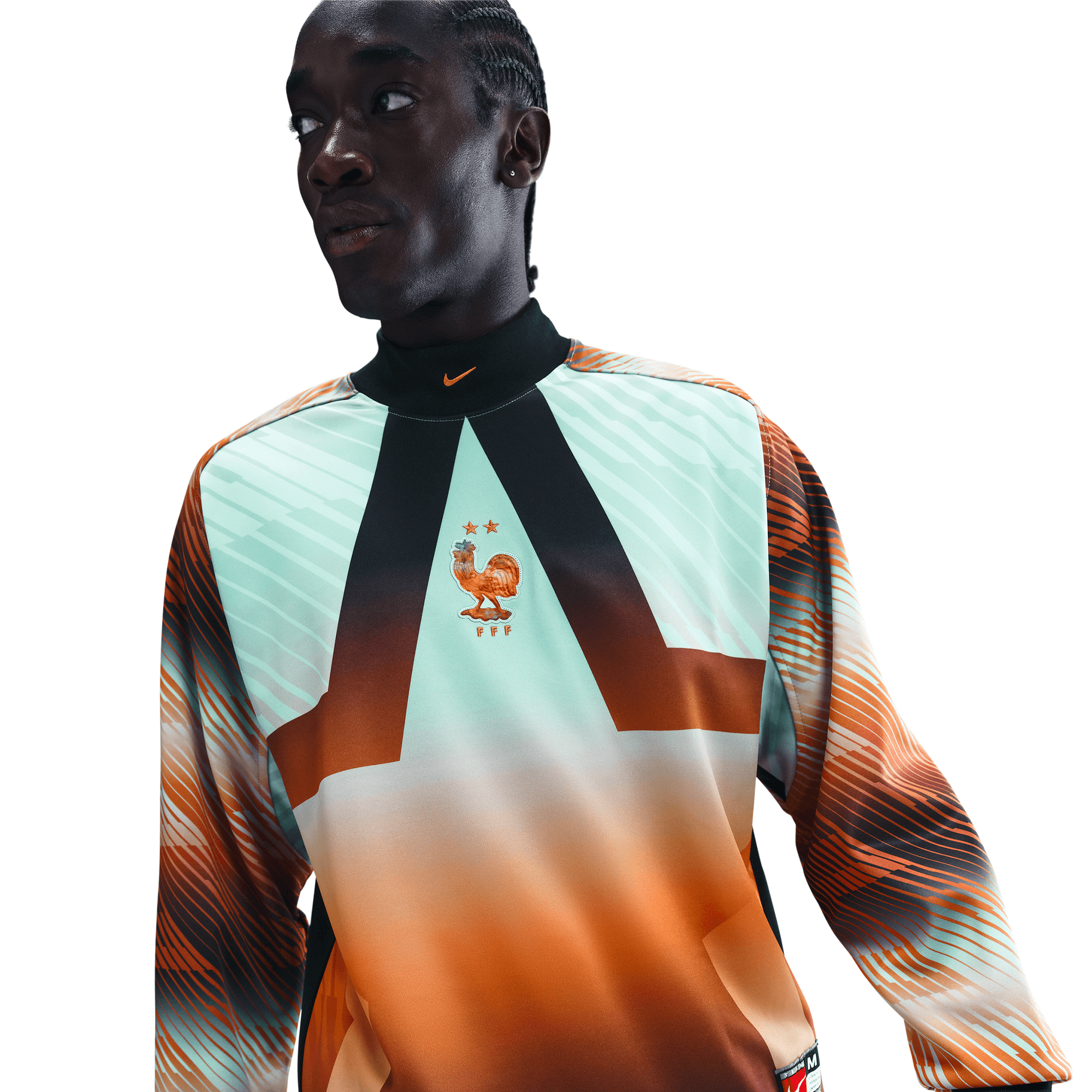 Camiseta de portero Nike Francia 2025 Authentic