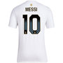 Camiseta de manga corta de Messi de adidas Argentina para hombre