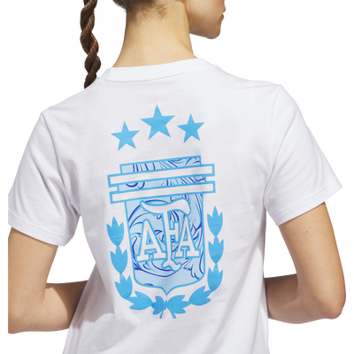 Camiseta Gráfica de Visitante Argentina 26 adidas para Mujer