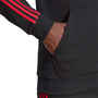 Sudadera con capucha adidas DNA del Manchester United para hombre con cremallera completa