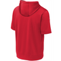 Sudadera con capucha de manga corta de polar Sport-Tek