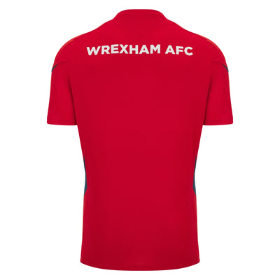 Macron Wrexham Afc 2025 26 Men’s Short Sleeve Training Jersey