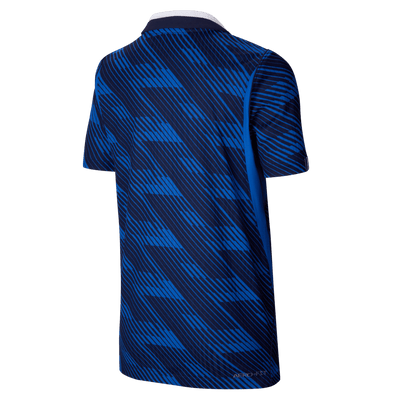 Camiseta de partido auténtica Nike Francia Home 2026 para jóvenes
