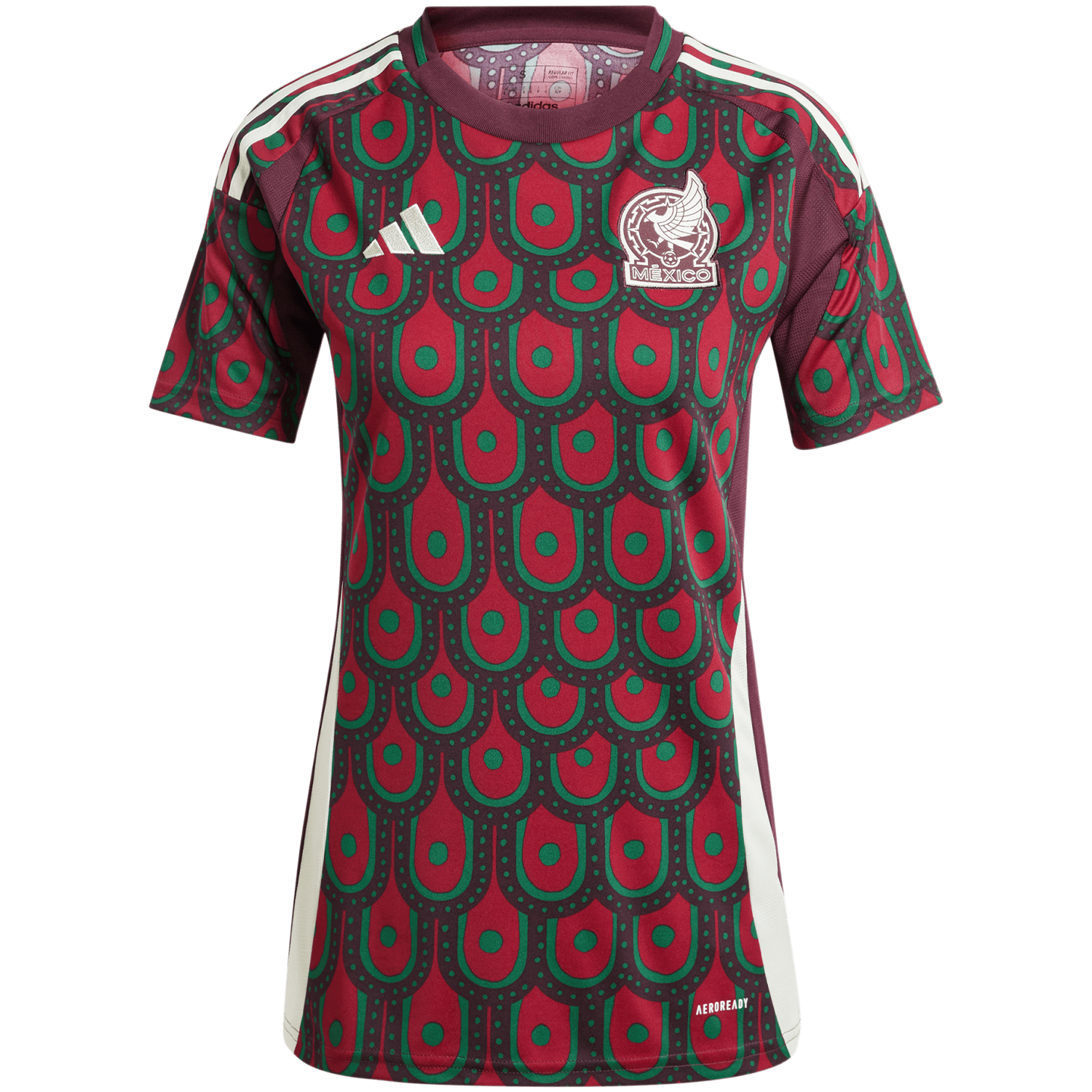 Camiseta adidas de local para mujer de México 2024