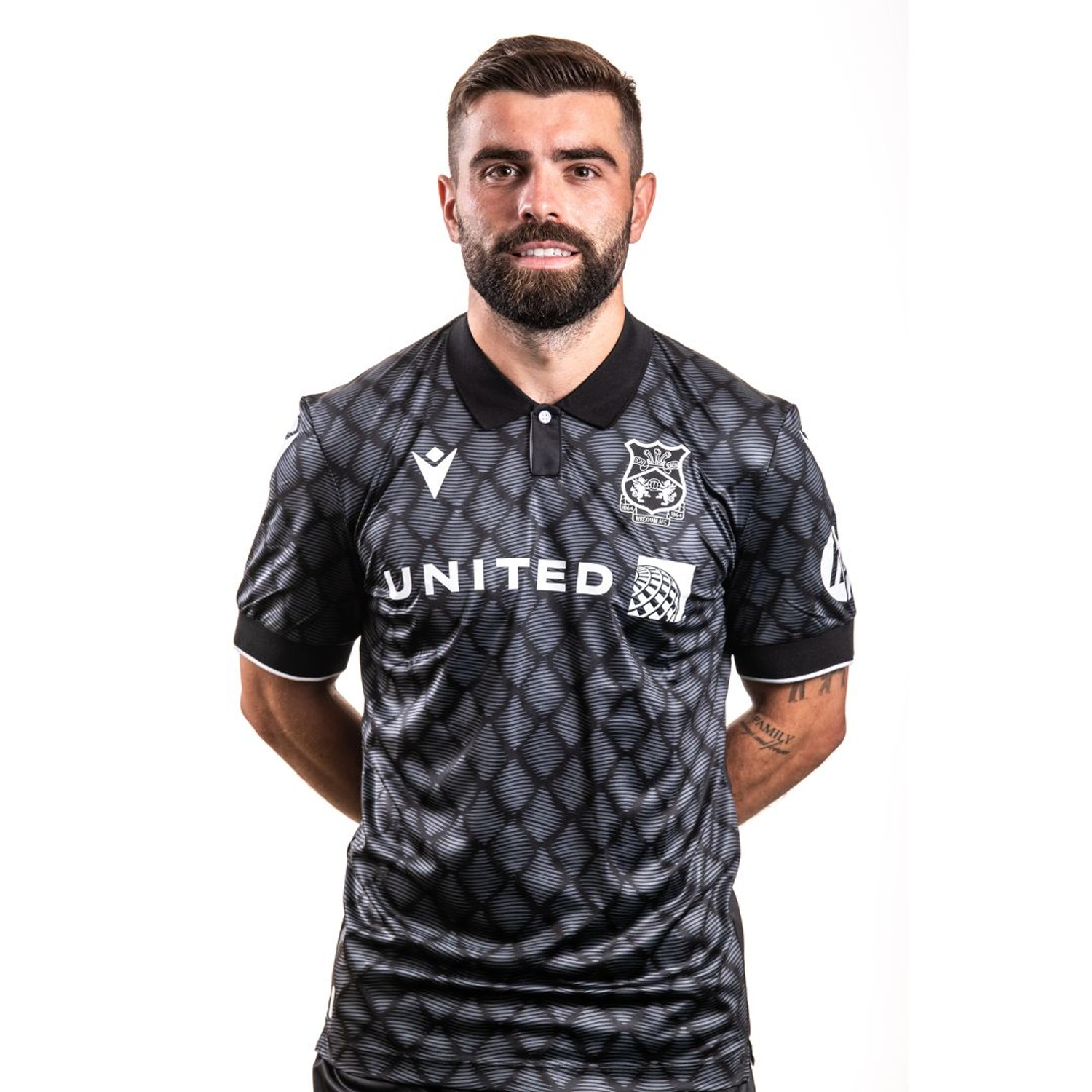 Camiseta visitante Macron Wrexham AFC 2024-25 para hombre