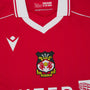 Macron Wrexham Afc 2025 26 Men’s Home Long Sleeve Stadium Jersey