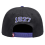 Fan Ink Cruz Azul Swingman Snapback Hat Black Blue
