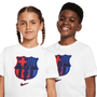 Nike FC Barcelona Youth Short Sleeve Crest Tee
