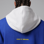 Nike Men's Brazil Jordan Brooklyn Pullover Hoodie