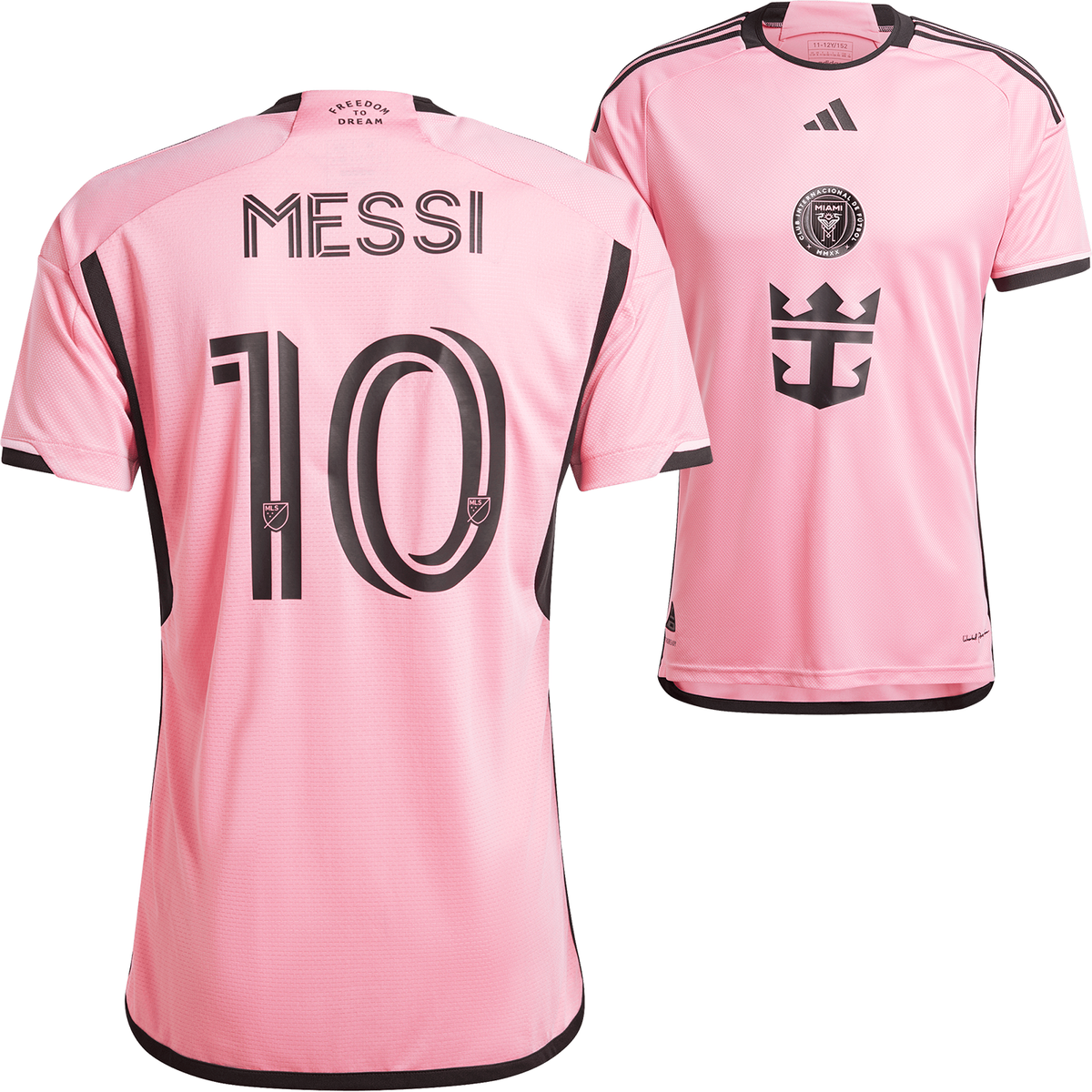 adidas Inter Miami 2024-25 Men's Lionel Messi Home Authentic Match Jersey