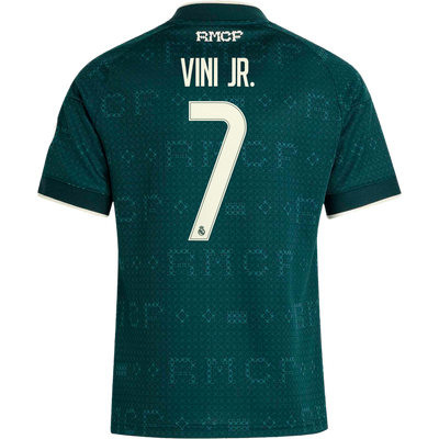 adidas Real Madrid 26/27 Youth Vini Jr. Away Stadium Jersey