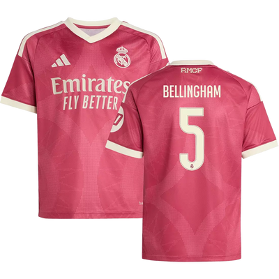 adidas Real Madrid 26/27 Youth Bellingham 3rd Stadium Jersey