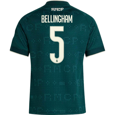 adidas Real Madrid 26/27 Youth Bellingham Away Stadium Jersey
