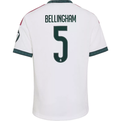 adidas Real Madrid 26/27 Youth Bellingham Home Stadium Jersey