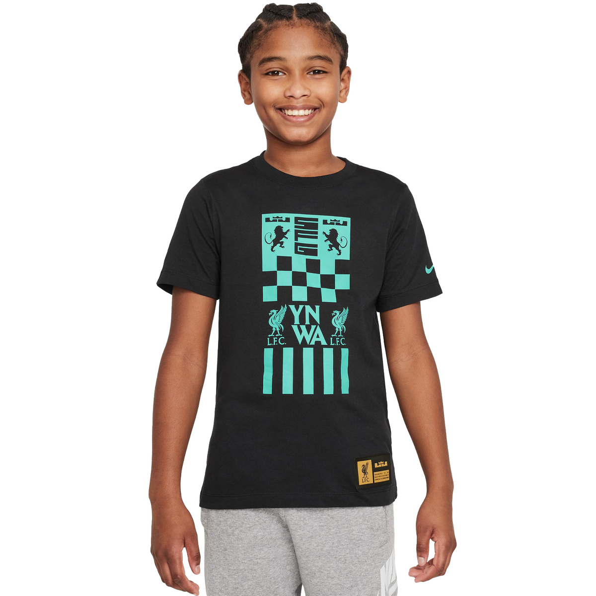 Nike Liverpool FC x LeBron James 2024 Youth LBJ Tee