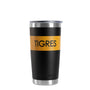 Vaso de línea negra de 20 oz de Norday Tigres