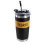 Vaso de línea negra de 20 oz de Norday Tigres