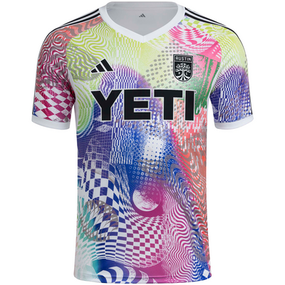 adidas Austin FC 2025 Men’s Pride Pre Match Top