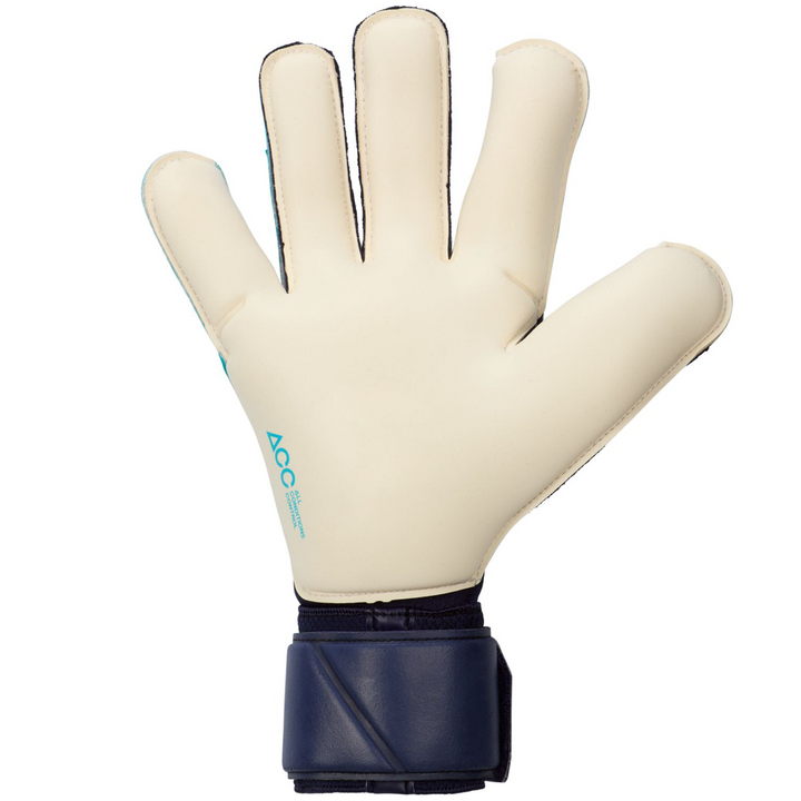 nike Vapor Grip 3 Goalkeeper Gloves Blue Fury Glacier Blue Blackened Blue