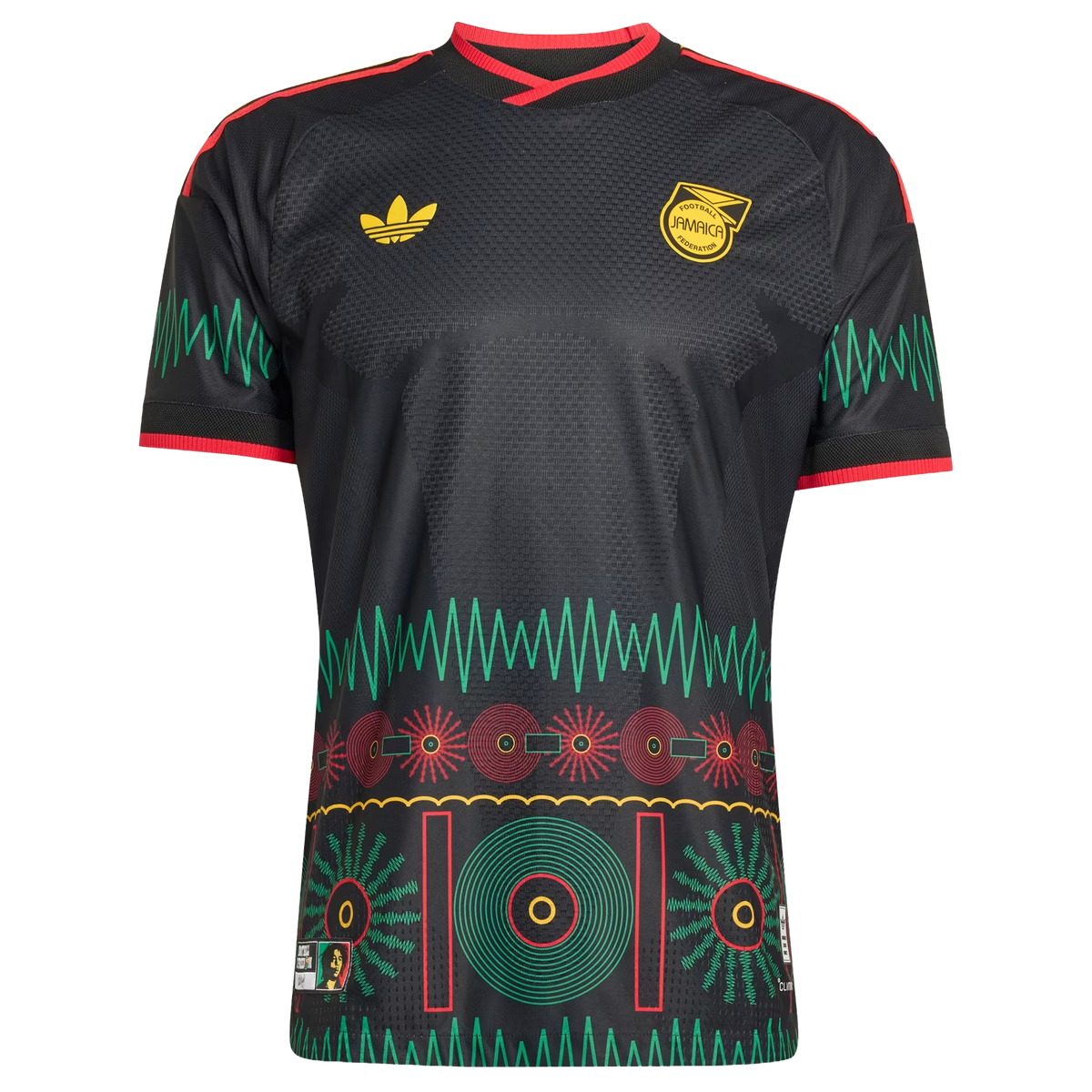 adidas Jamaica 2026 x Bob Marley Men's Away Authentic Jersey