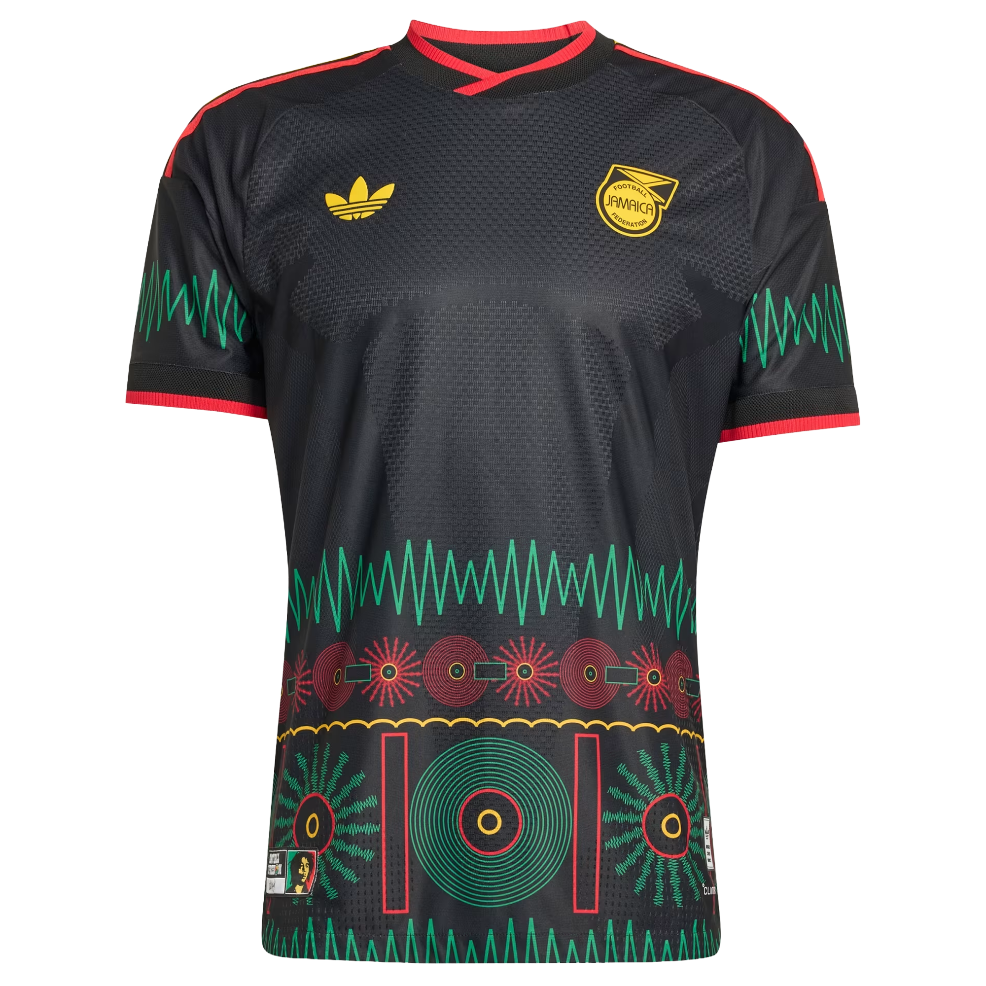 adidas Jamaica 2026 x Bob Marley Men's Away Authentic Jersey