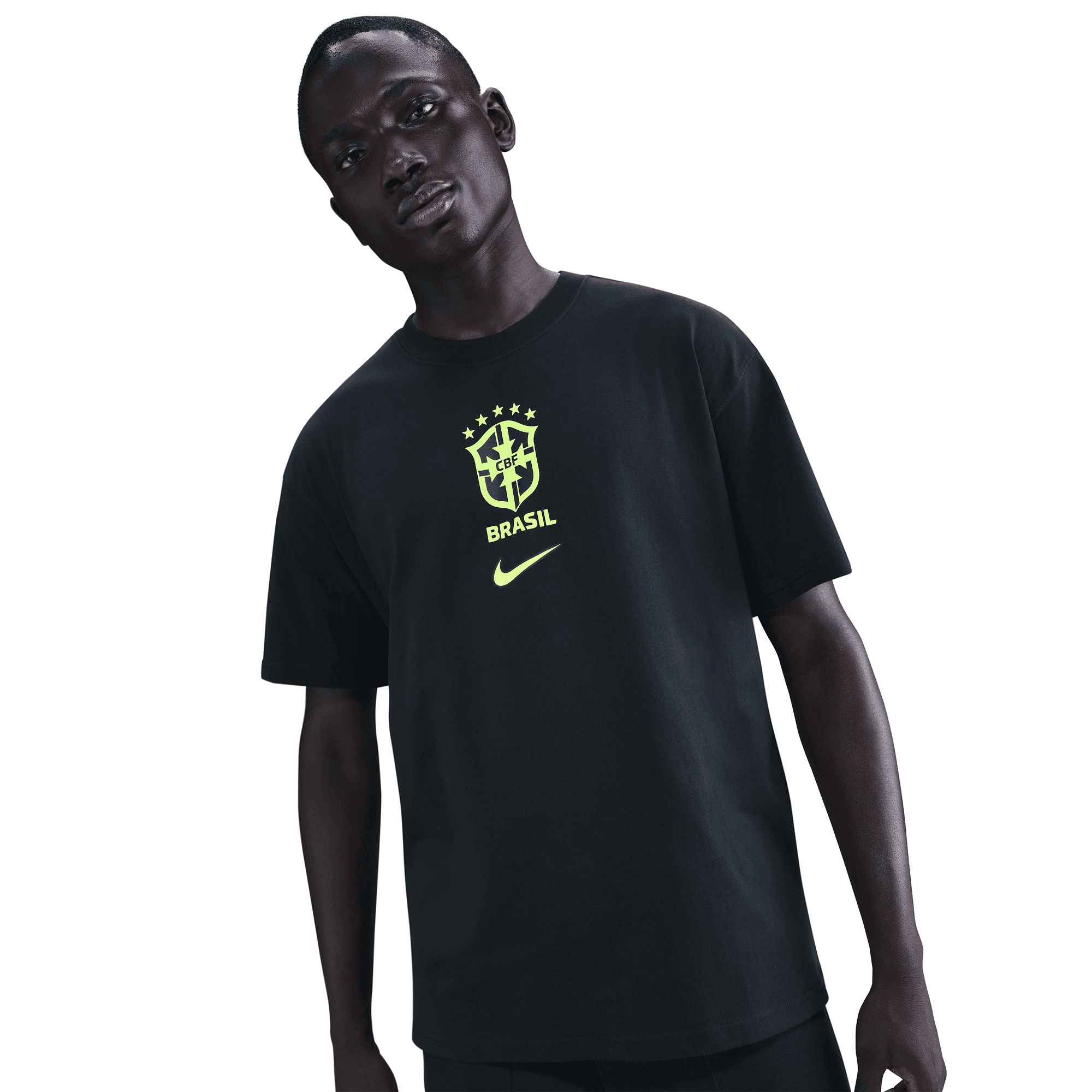 Camiseta de portero Nike Brasil Premium Peak
