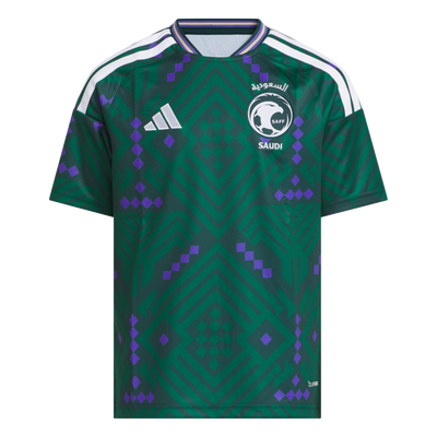 Camiseta adidas local de Arabia Saudita 2026 para jóvenes