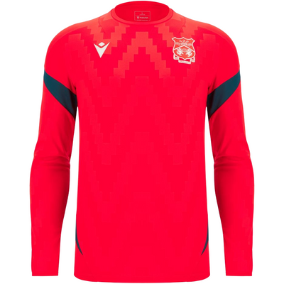 Macron Wrexham AFC Men's Long Sleeve Training Jersey
