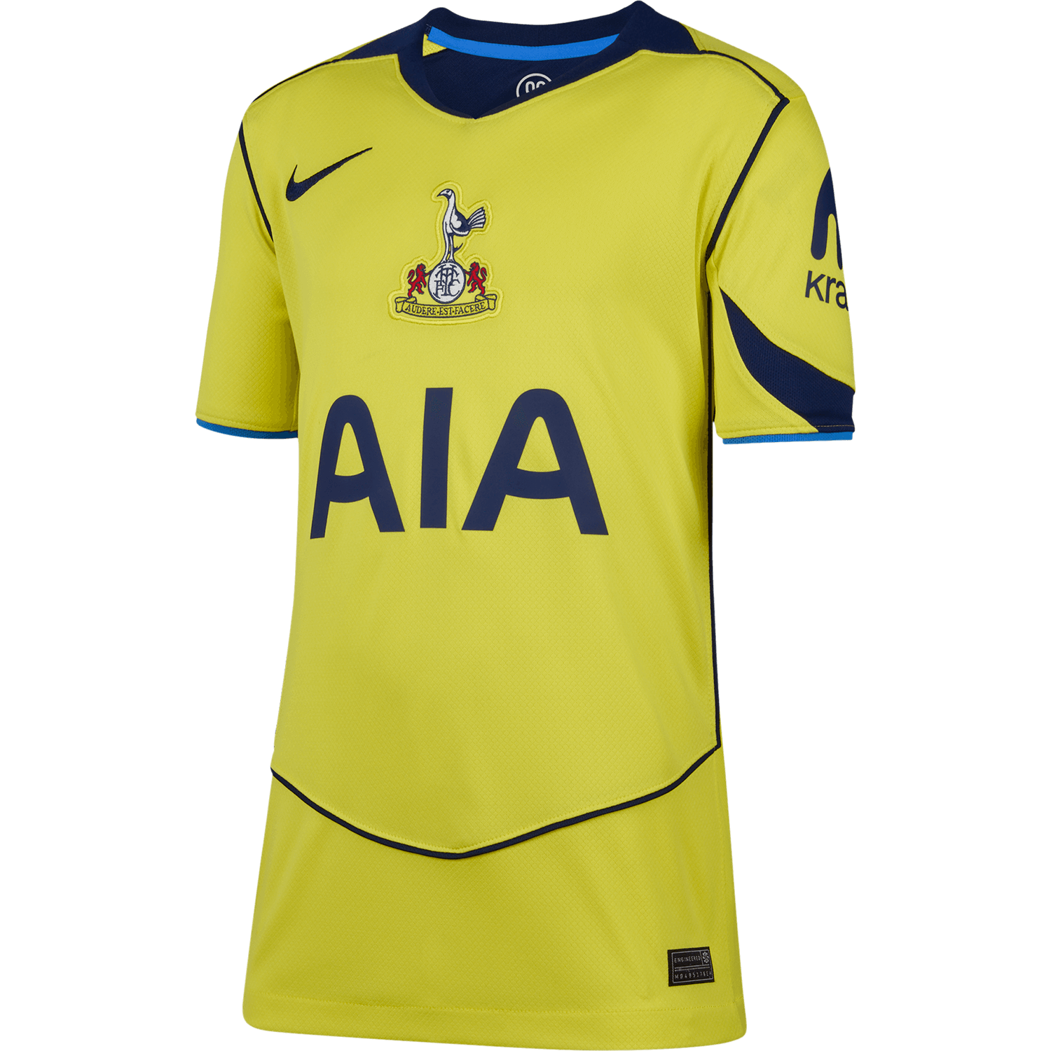 nike Tottenham 2025 26 Youth 3rd Stadium Jersey