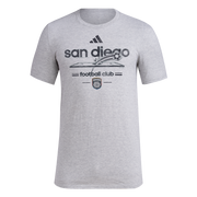 adidas San Diego FC Men's Short Sleeve Vintage Tee