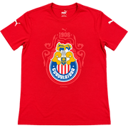 Puma Chivas Playera Gráfica de Escudo para Hombre